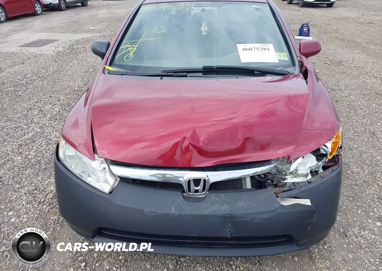 2007 Honda Civic Lx VIN:2HGFA16577H505623 - 6