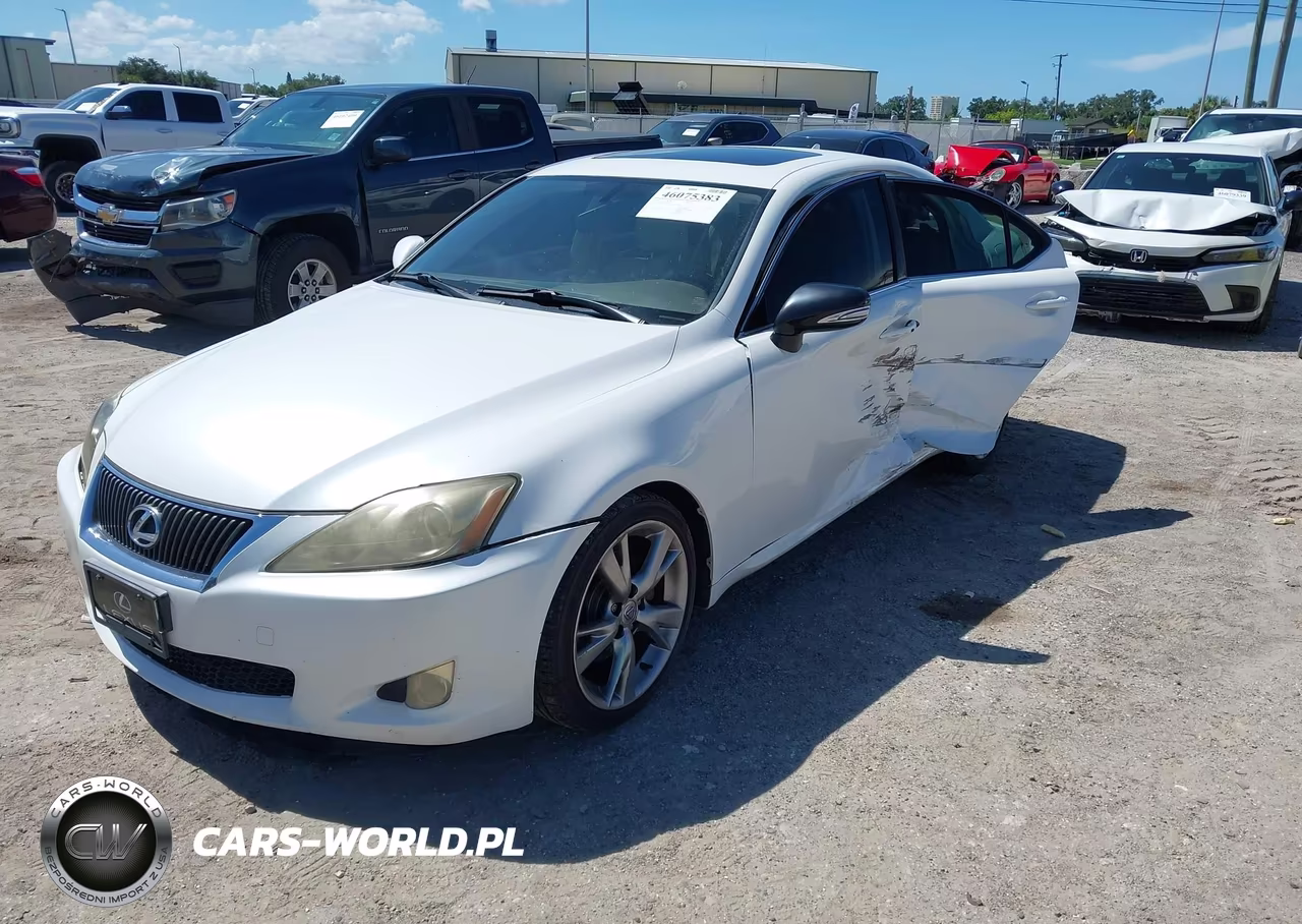 2010 Lexus Is 250 VIN:JTHBF5C29A2096409 - 2