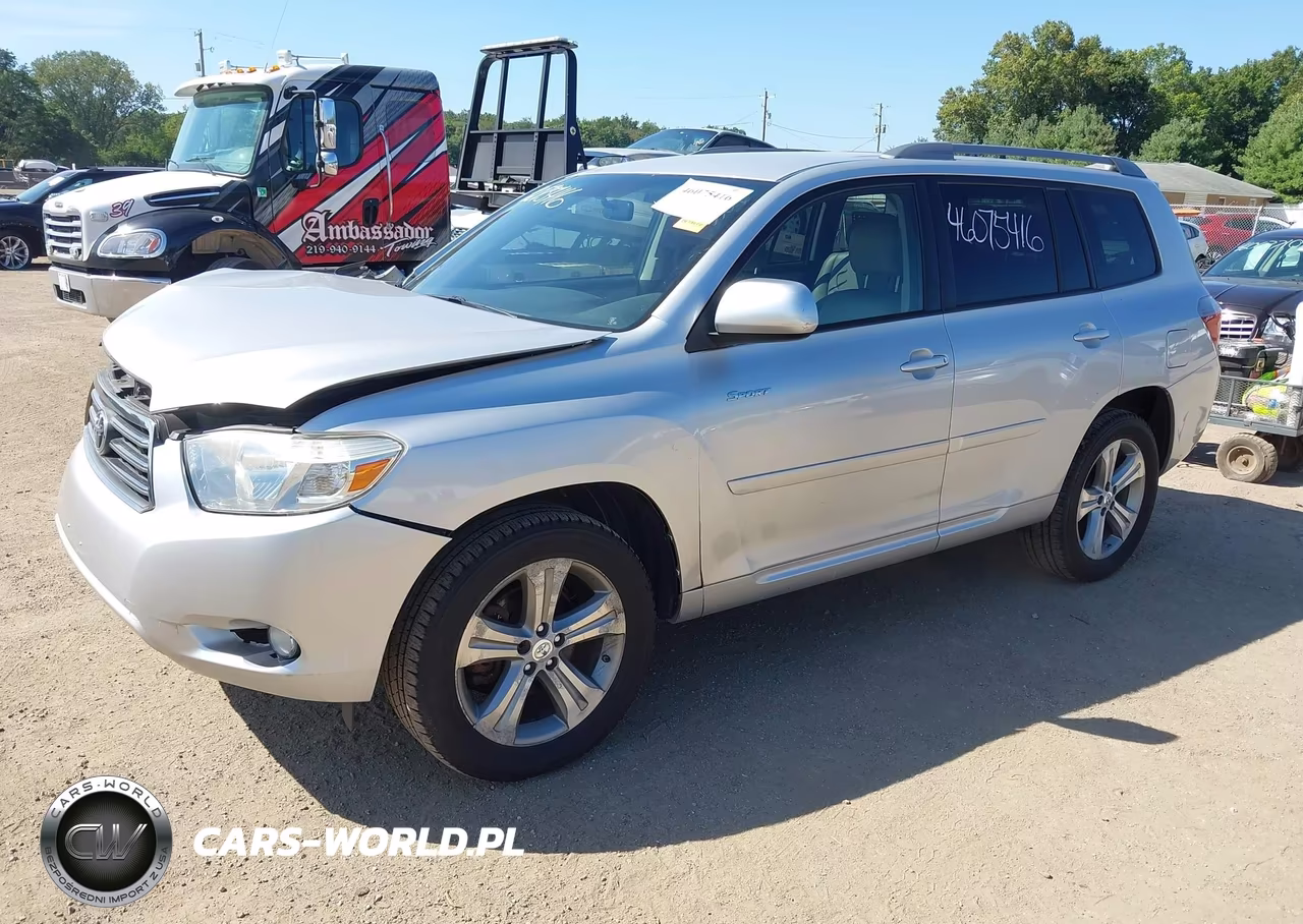 2008 Toyota Highlander Sport VIN:JTEES43A182004307 - 2