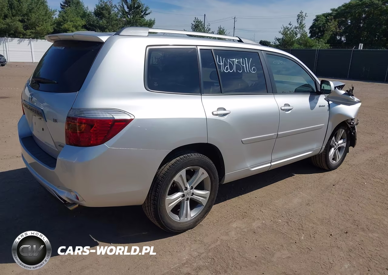 2008 Toyota Highlander Sport VIN:JTEES43A182004307 - 4