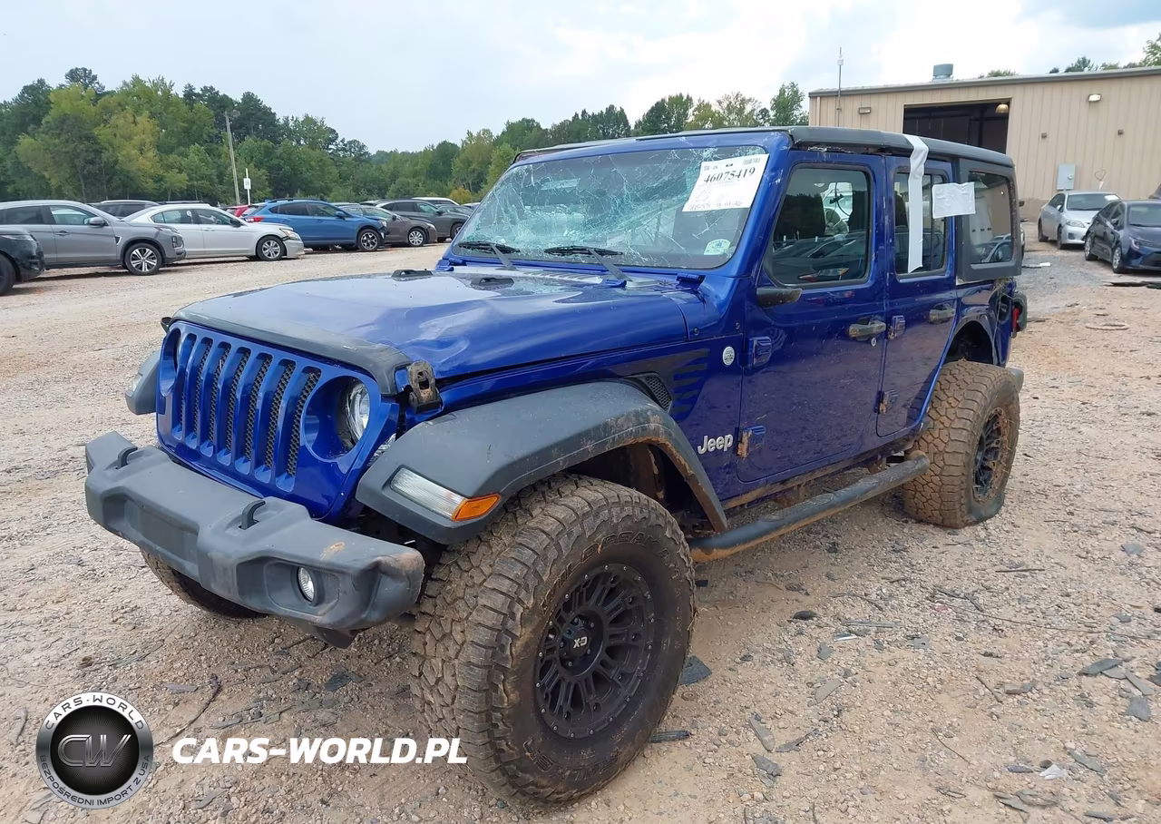 2018 Jeep Wrangler Unlimited Sport 4X4 VIN:1C4HJXDG3JW172229 - 2