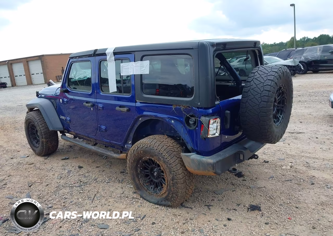 2018 Jeep Wrangler Unlimited Sport 4X4 VIN:1C4HJXDG3JW172229 - 3