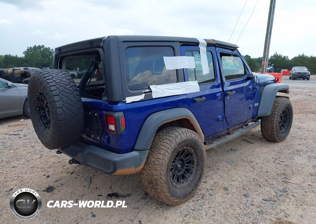 2018 Jeep Wrangler Unlimited Sport 4X4 VIN:1C4HJXDG3JW172229 - 4