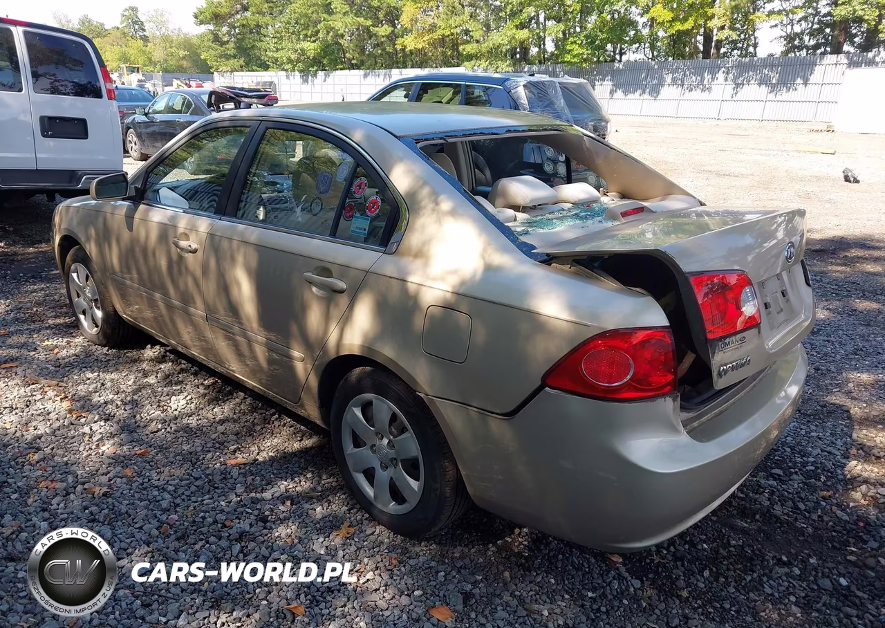 2008 Kia Optima Lx VIN:KNAGE123085220232 - 3