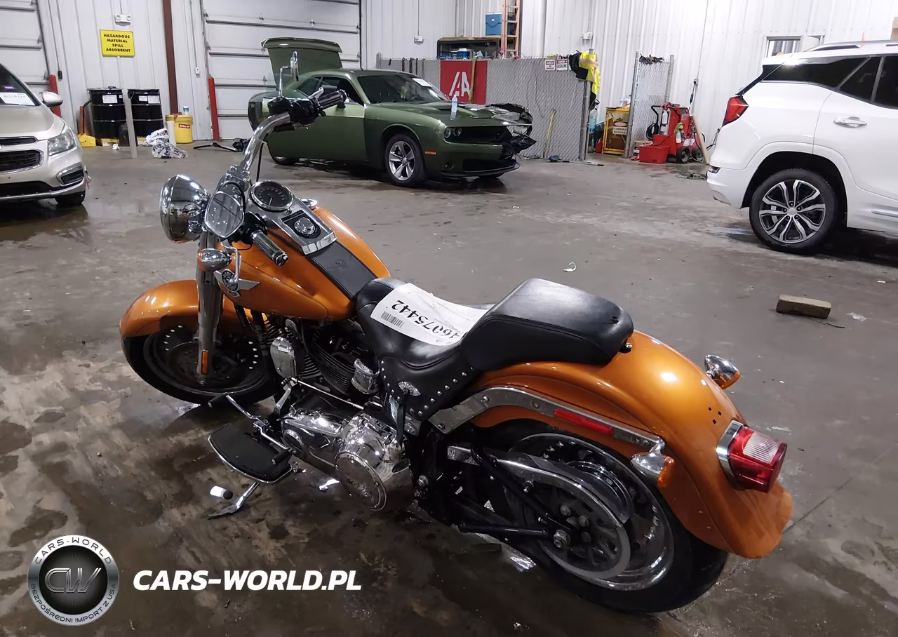 2014 Harley-Davidson Flstf Fatboy VIN:1HD1BXV19EB039950 - 3