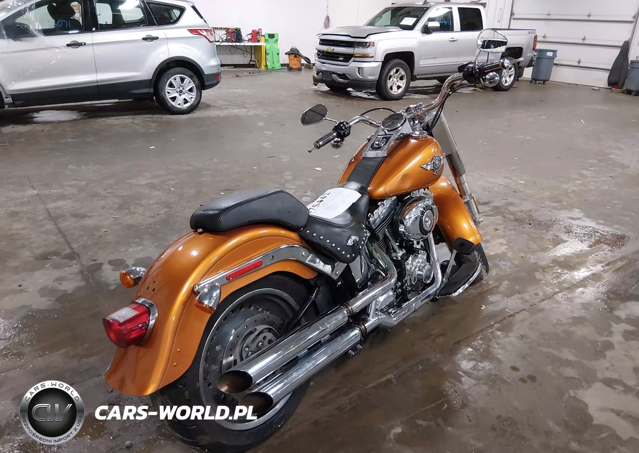 2014 Harley-Davidson Flstf Fatboy VIN:1HD1BXV19EB039950 - 4