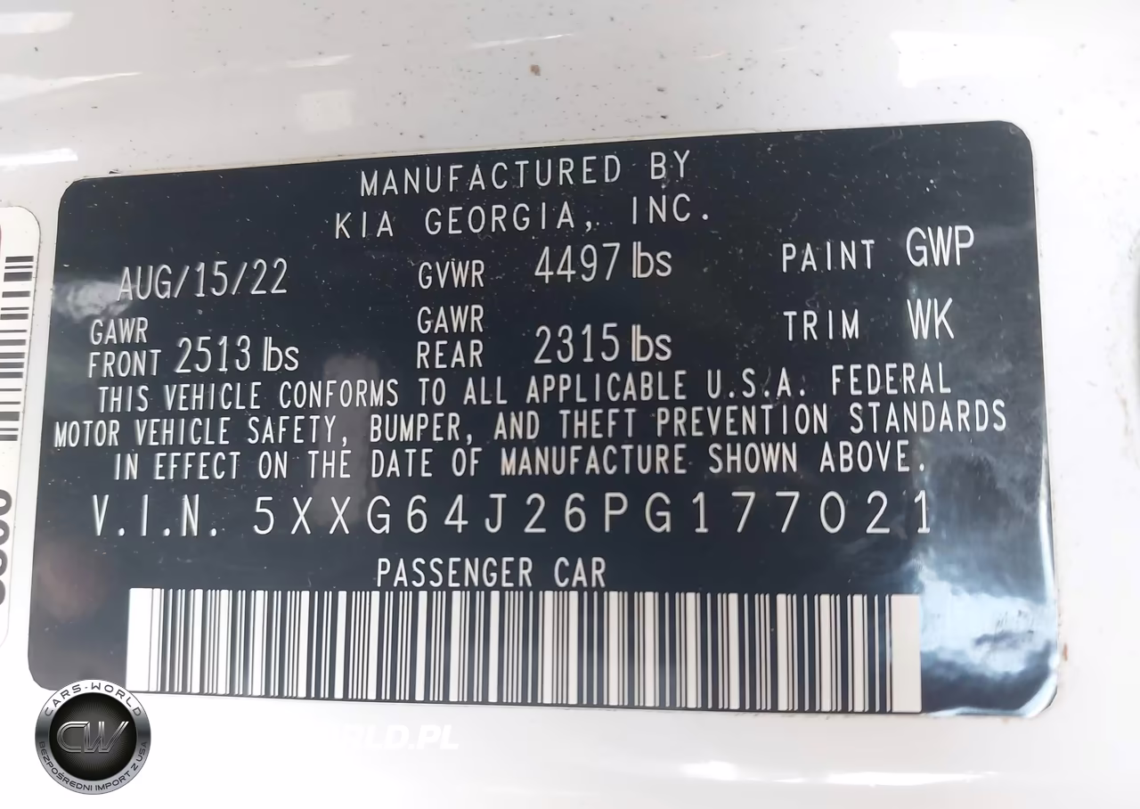 2023 Kia K5 Gt-Line VIN:5XXG64J26PG177021 - 9