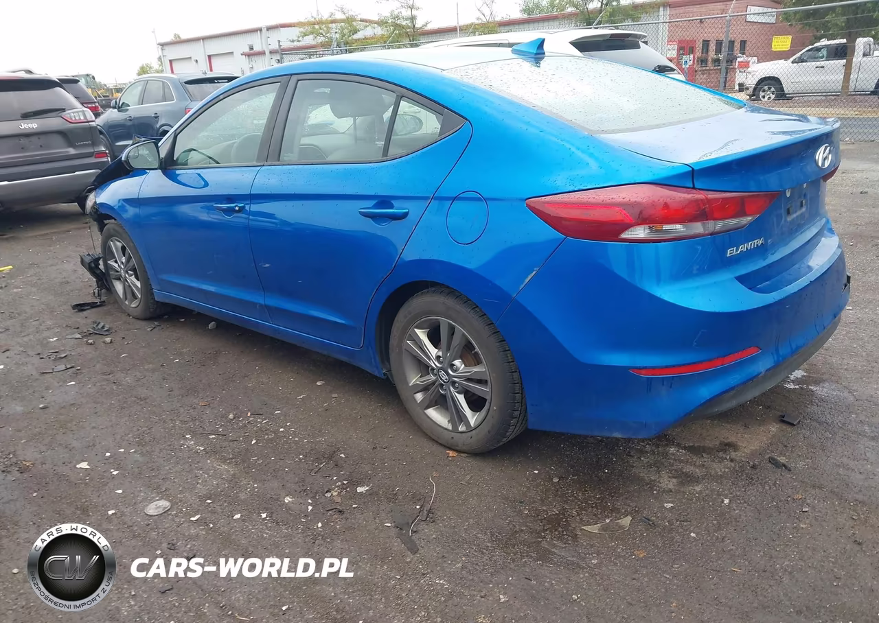 2017 Hyundai Elantra Se VIN:KMHD84LF0HU212124 - 3