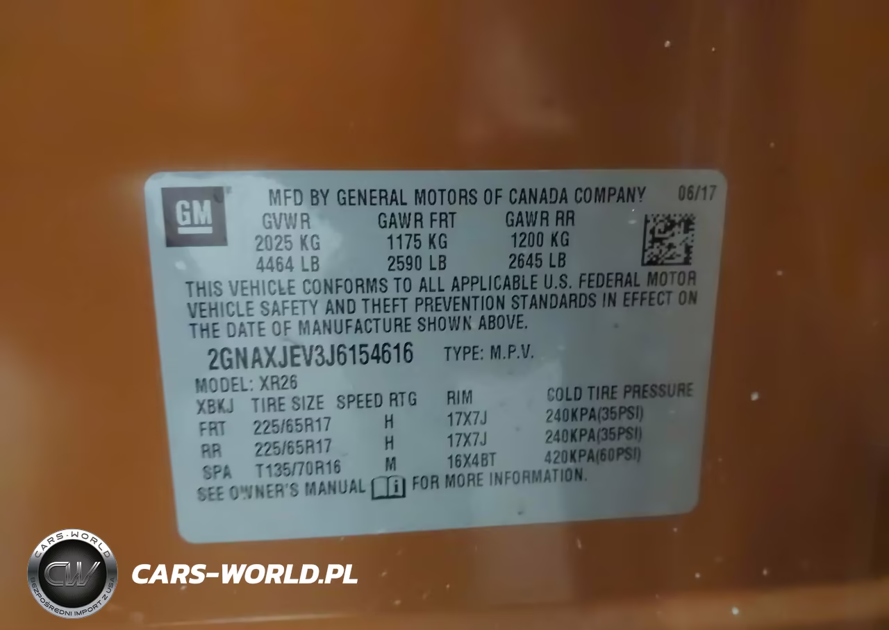 2018 Chevrolet Equinox Lt VIN:2GNAXJEV3J6154616 - 9