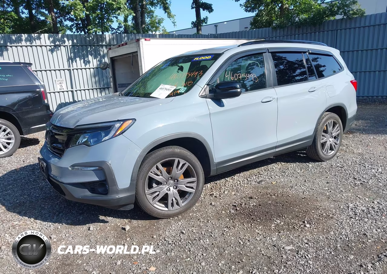 2022 Honda Pilot Awd Sport VIN:5FNYF6H31NB104184 - 2