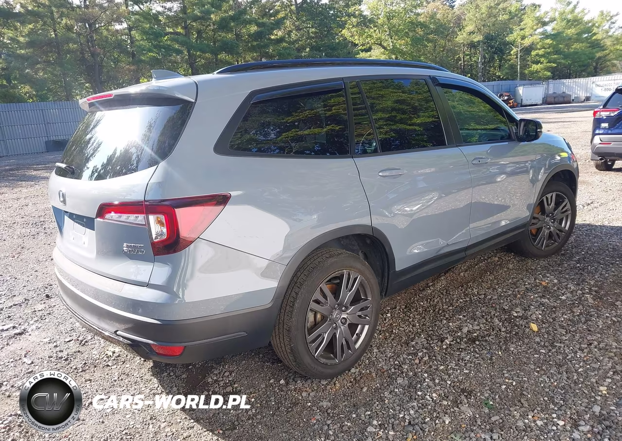 2022 Honda Pilot Awd Sport VIN:5FNYF6H31NB104184 - 4