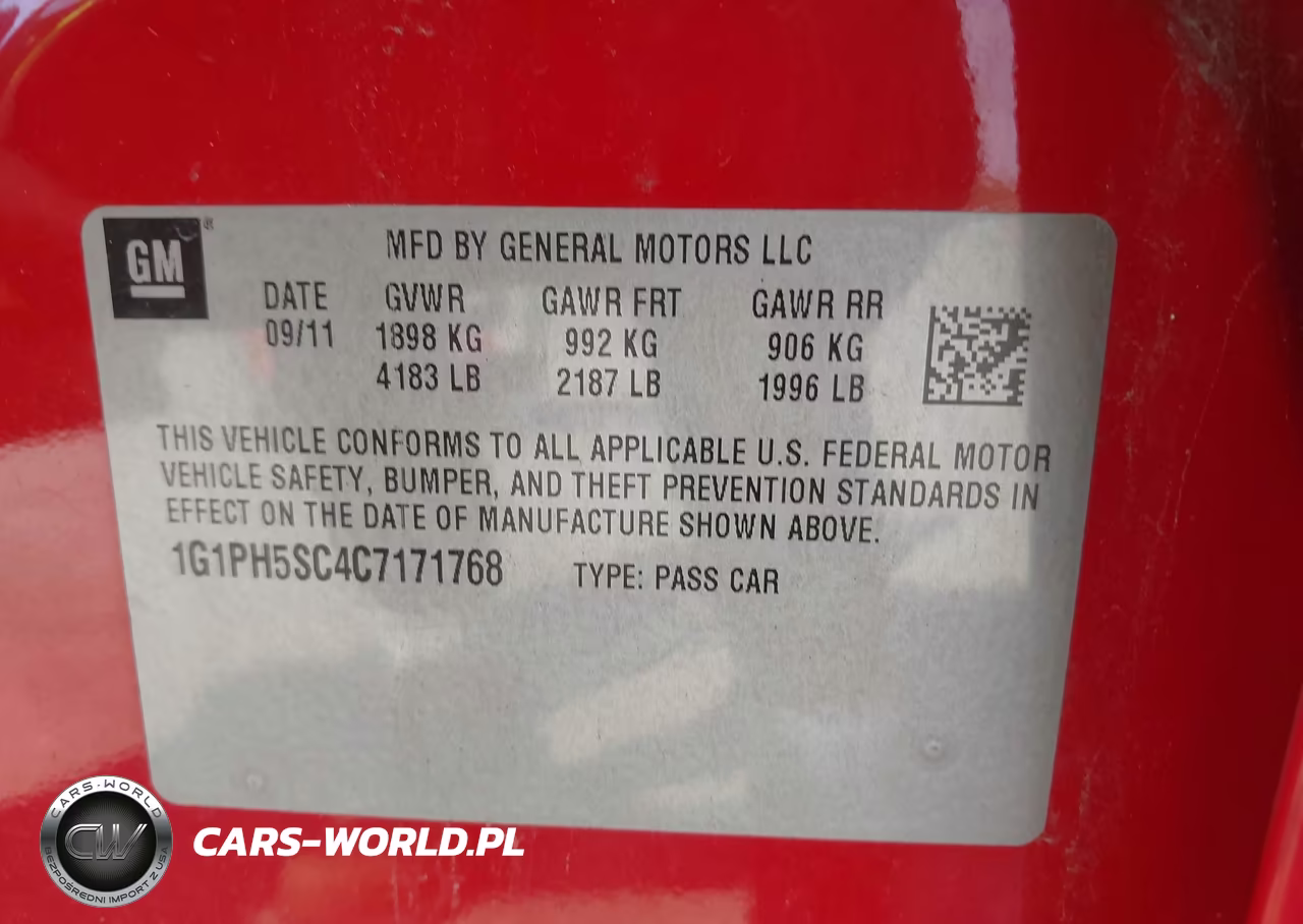 2012 Chevrolet Cruze Ltz VIN:1G1PH5SC4C7171768 - 9