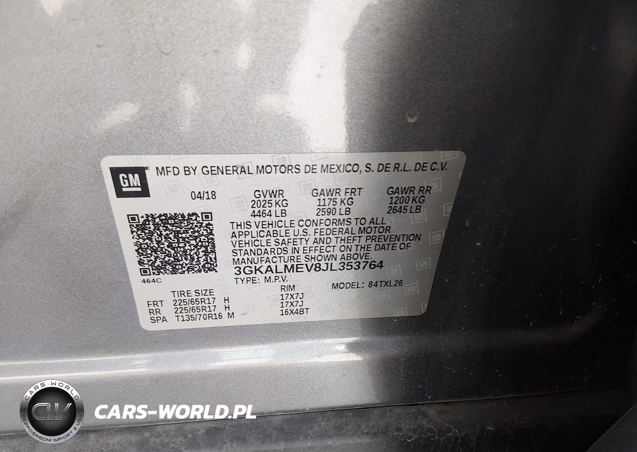 2018 GMC Terrain Sle VIN:3GKALMEV8JL353764 - 9