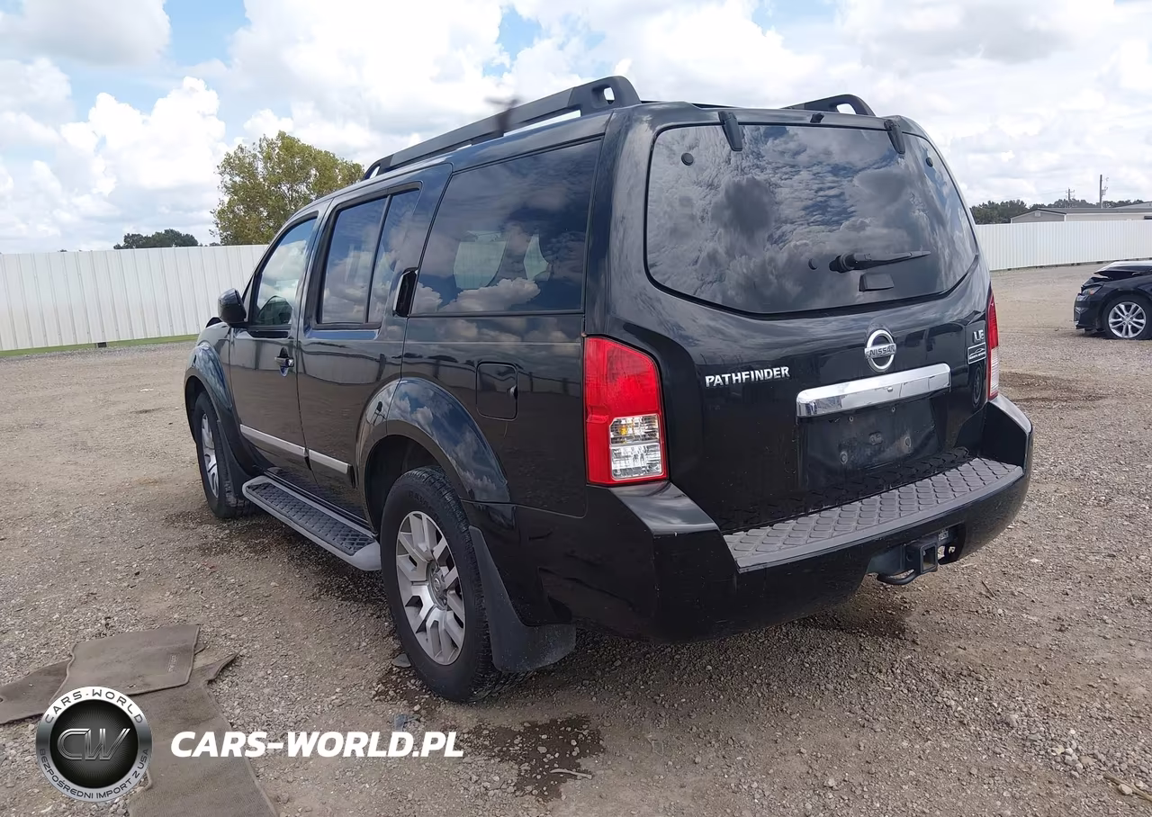 2010 Nissan Pathfinder Le VIN:5N1AR1NN0AC619861 - 3