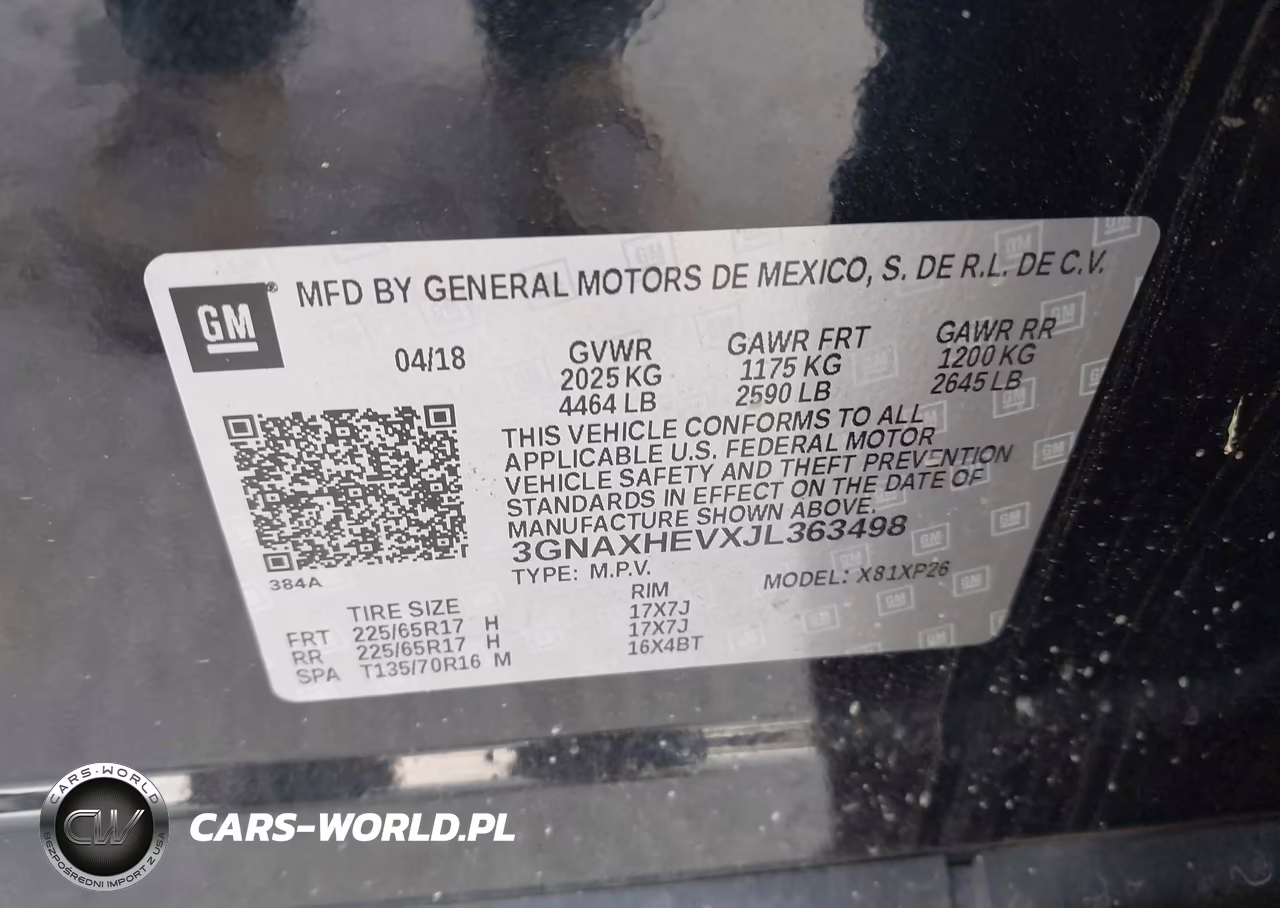 2018 Chevrolet Equinox Ls VIN:3GNAXHEVXJL363498 - 9