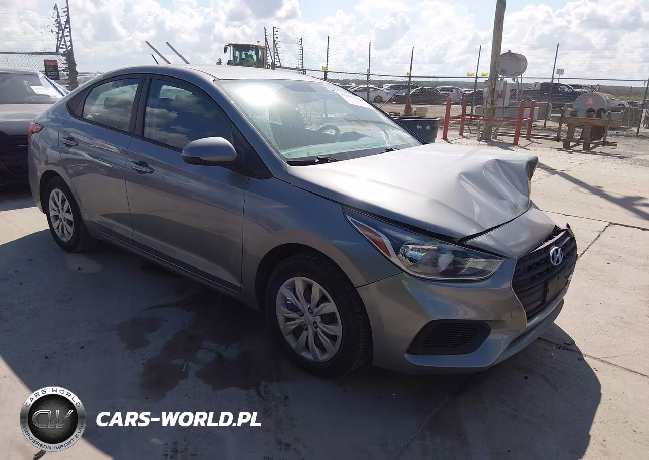 2022 Hyundai Accent Se VIN:3KPC24A69NE168140 - 1