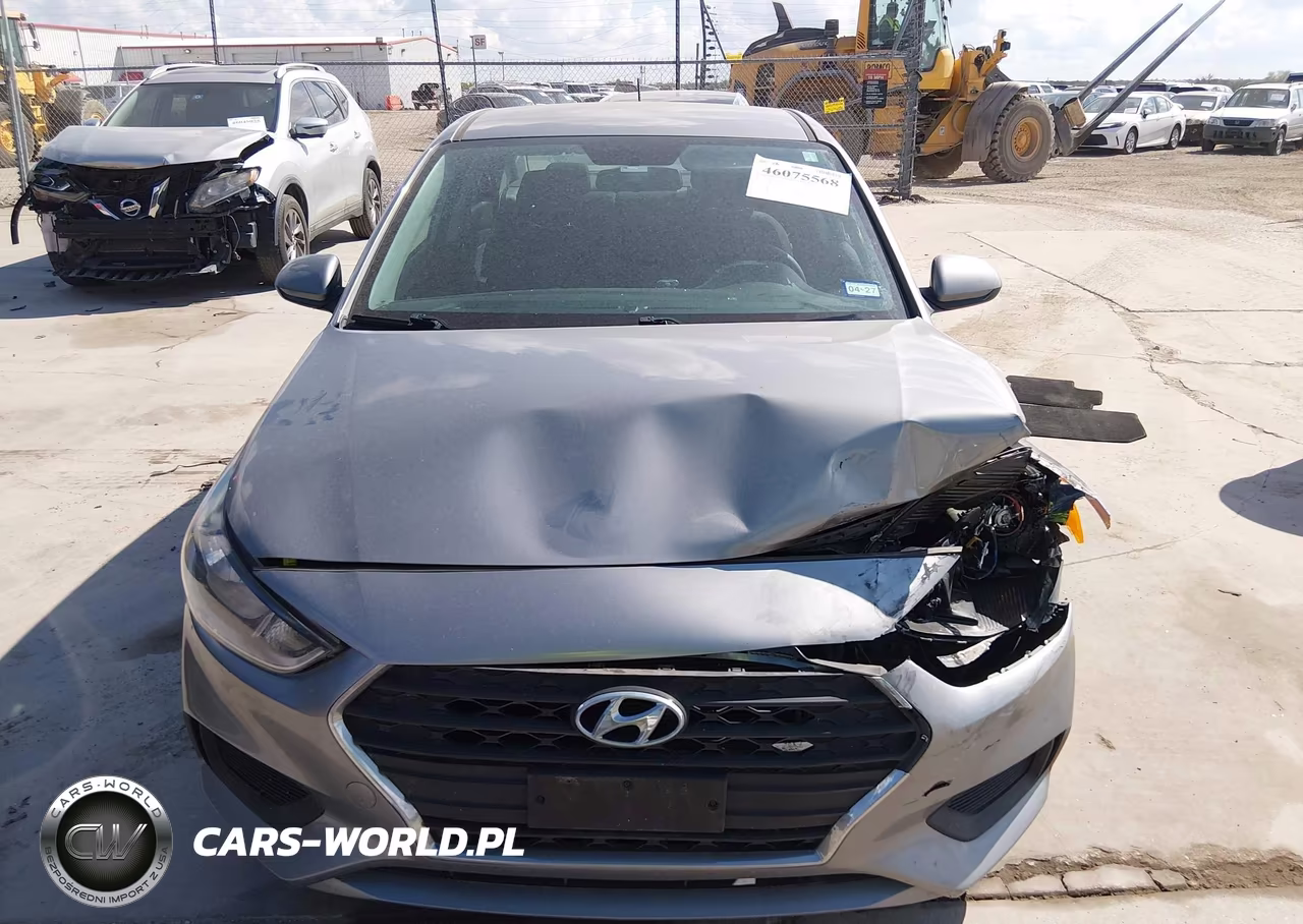 2022 Hyundai Accent Se VIN:3KPC24A69NE168140 - 12
