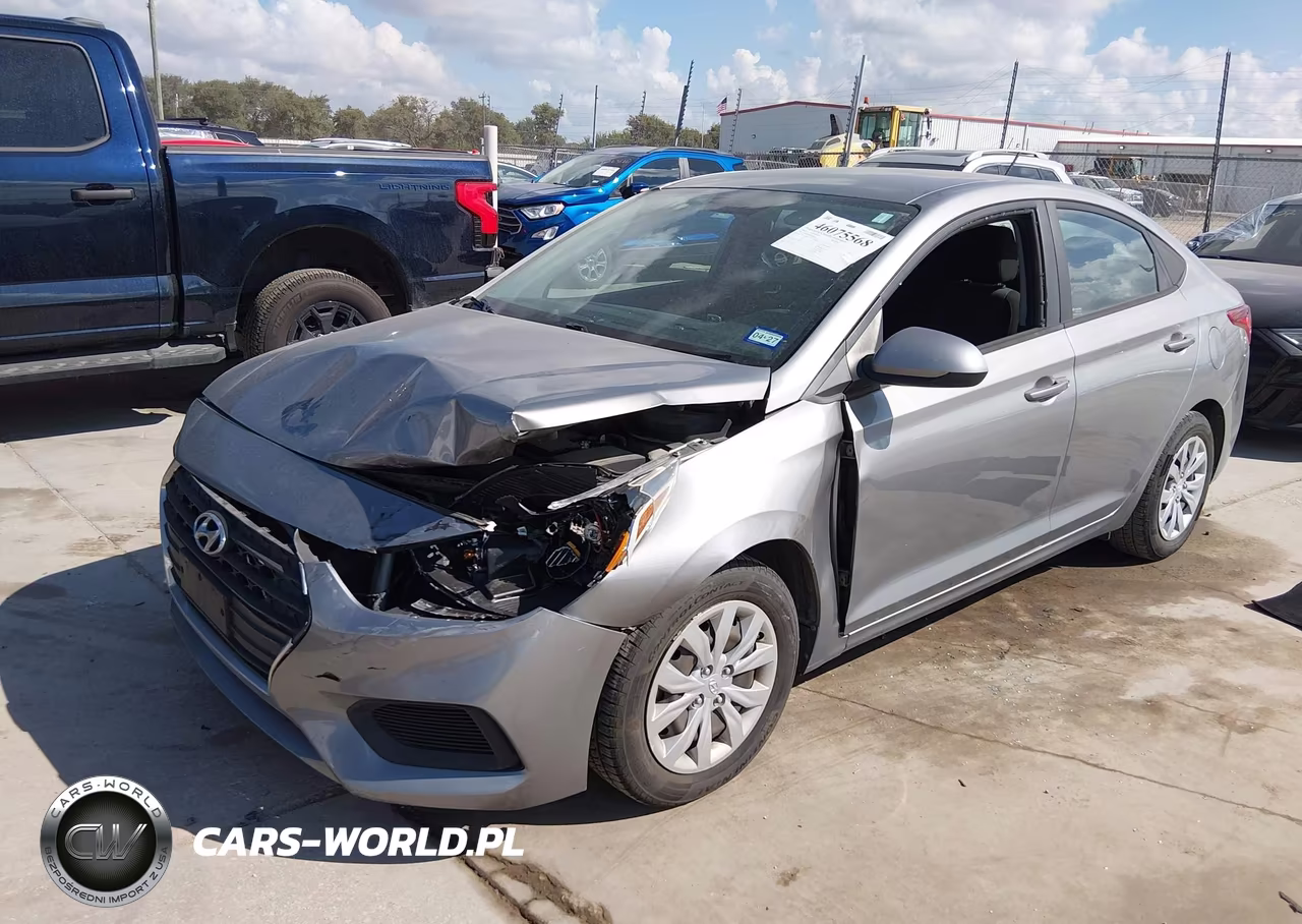 2022 Hyundai Accent Se VIN:3KPC24A69NE168140 - 2