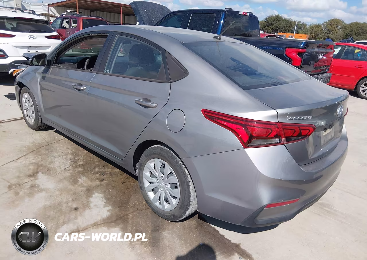 2022 Hyundai Accent Se VIN:3KPC24A69NE168140 - 3