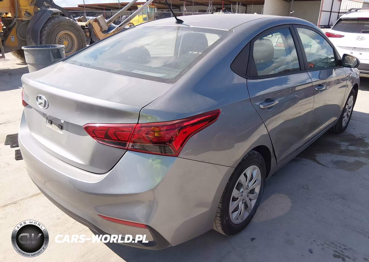 2022 Hyundai Accent Se VIN:3KPC24A69NE168140 - 4