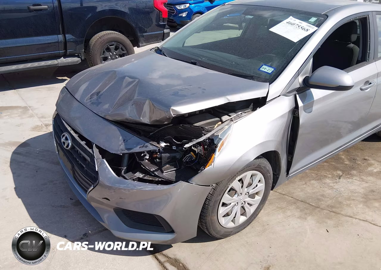 2022 Hyundai Accent Se VIN:3KPC24A69NE168140 - 6