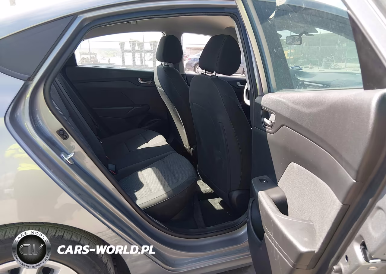 2022 Hyundai Accent Se VIN:3KPC24A69NE168140 - 8