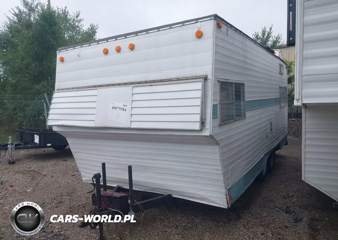 1972 Shasta Starflyte VIN:00000000000V32629 - 2