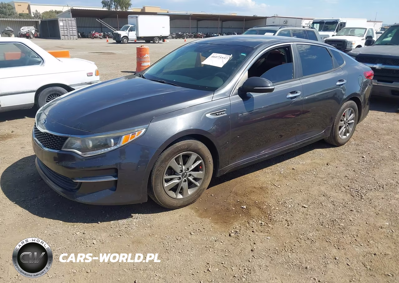 2017 Kia Optima Lx Turbo VIN:5XXGT4L18HG176239 - 2