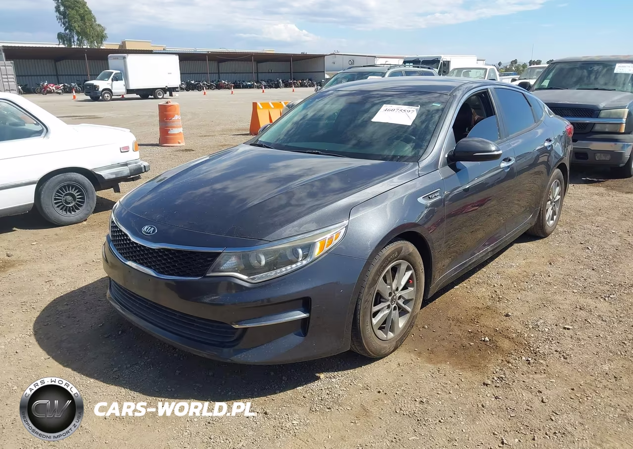 2017 Kia Optima Lx Turbo VIN:5XXGT4L18HG176239 - 6