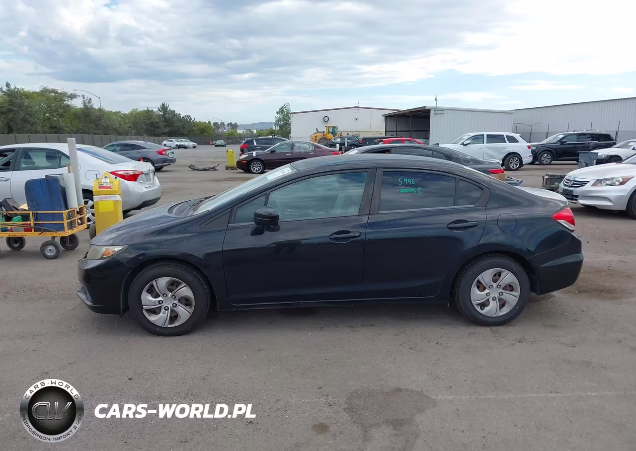 2014 Honda Civic Lx VIN:2HGFB2F53EH503626 - 14