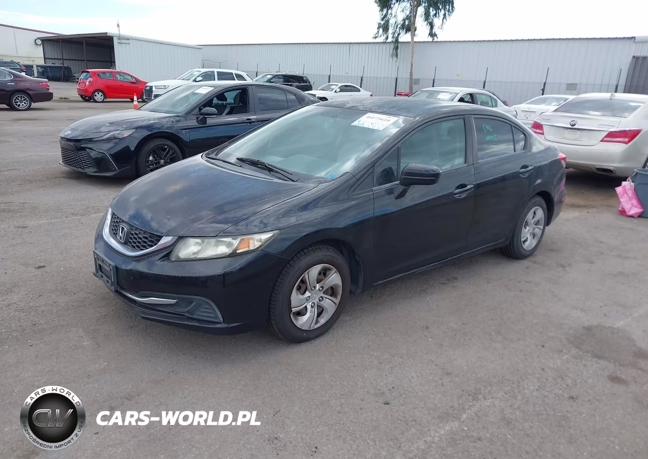 2014 Honda Civic Lx VIN:2HGFB2F53EH503626 - 2