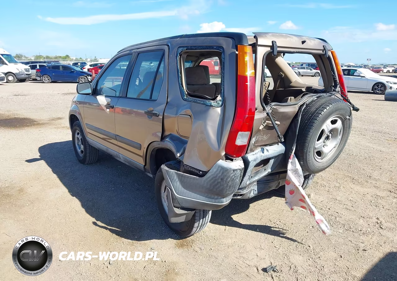 2002 Honda Cr-V Lx VIN:JHLRD78452C018509 - 3