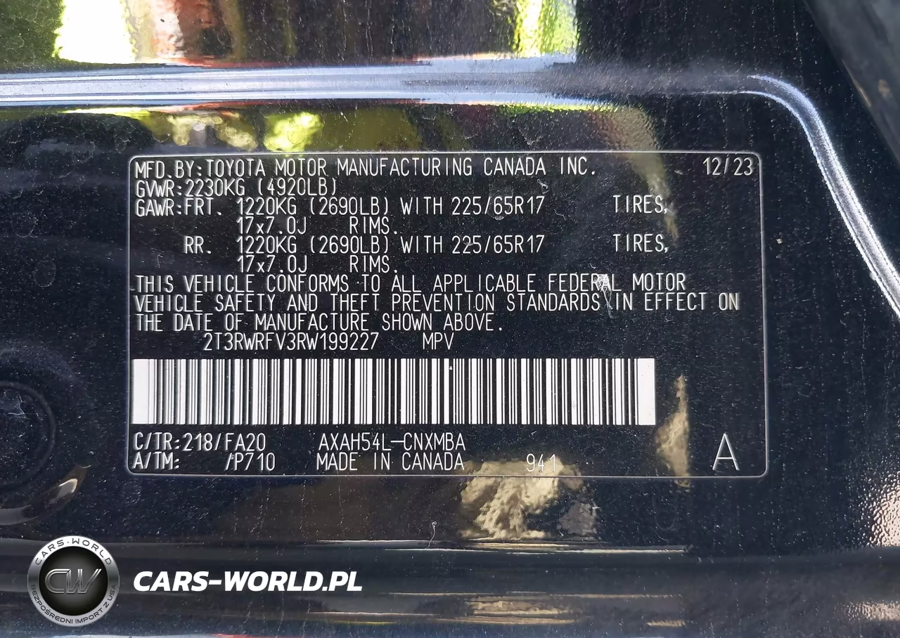 2024 Toyota Rav4 Hybrid Xle VIN:2T3RWRFV3RW199227 - 9