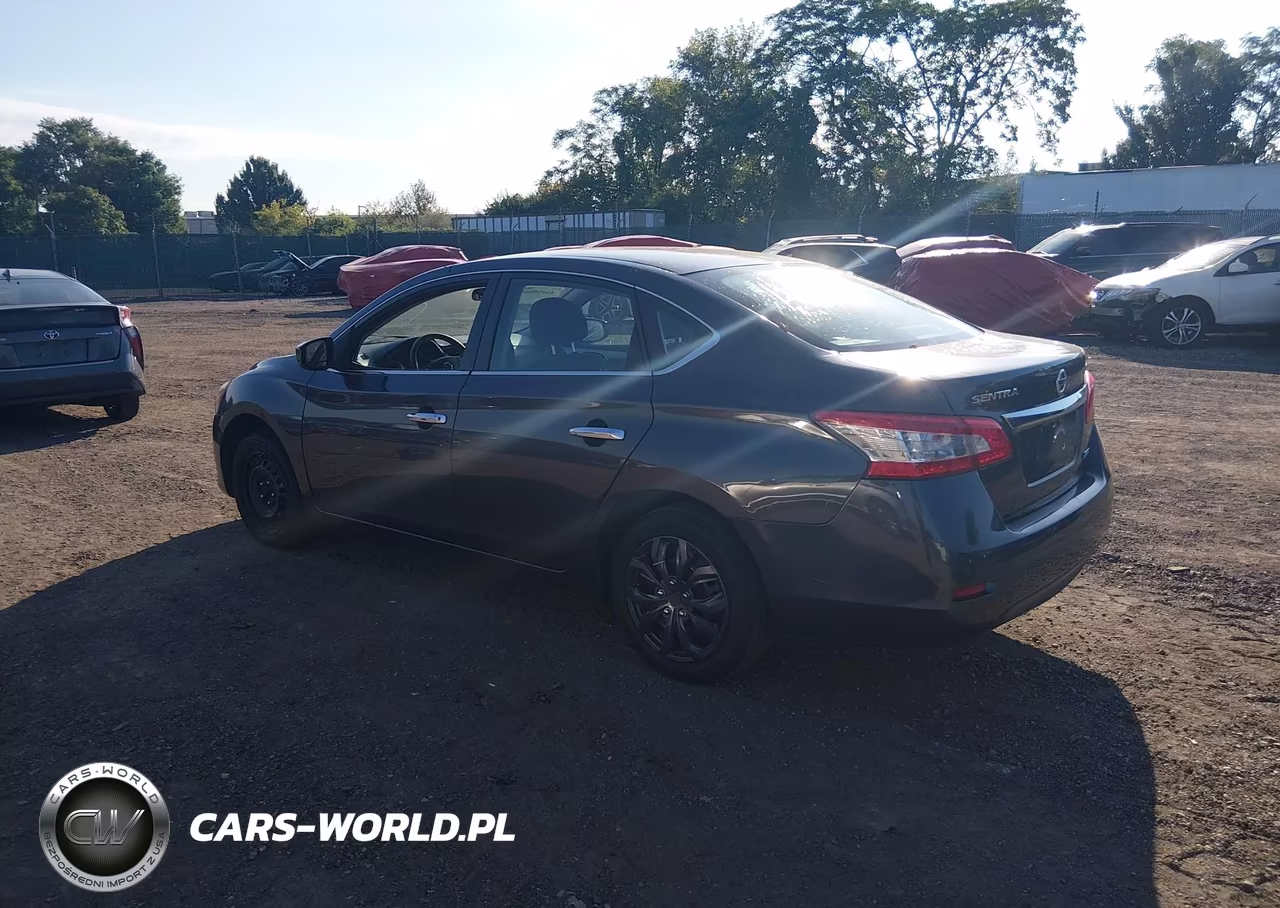 2014 Nissan Sentra Sv VIN:3N1AB7AP5EL669557 - 3