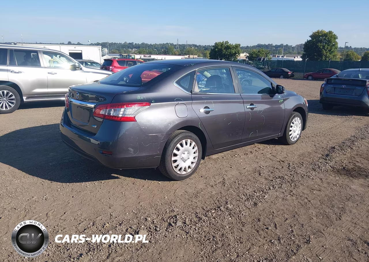 2014 Nissan Sentra Sv VIN:3N1AB7AP5EL669557 - 4