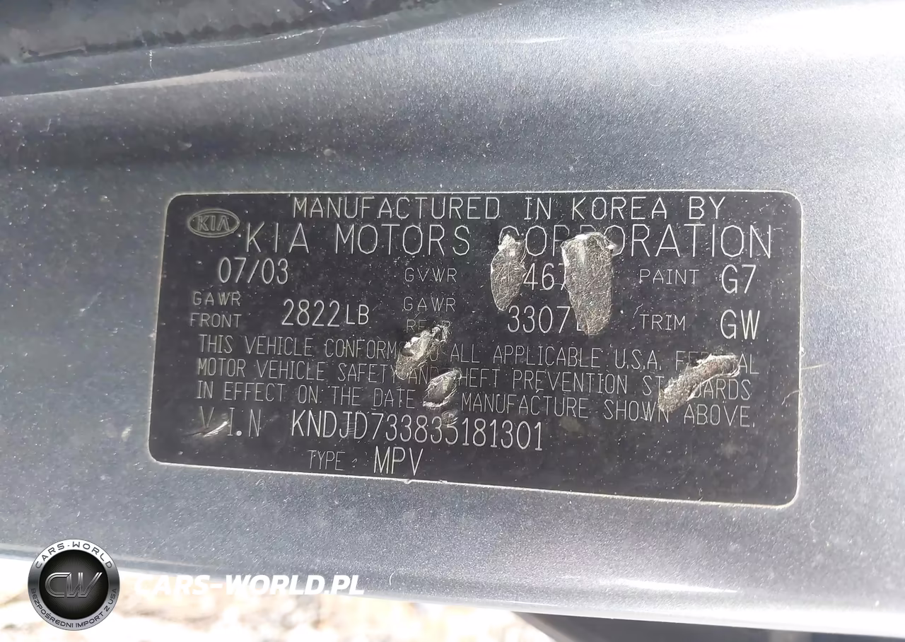 2003 Kia Sorento Ex-Lx VIN:KNDJD733835181301 - 9