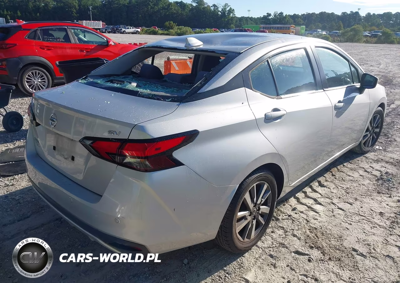 2020 Nissan Versa Sv Xtronic Cvt VIN:3N1CN8EV7LL841180 - 4