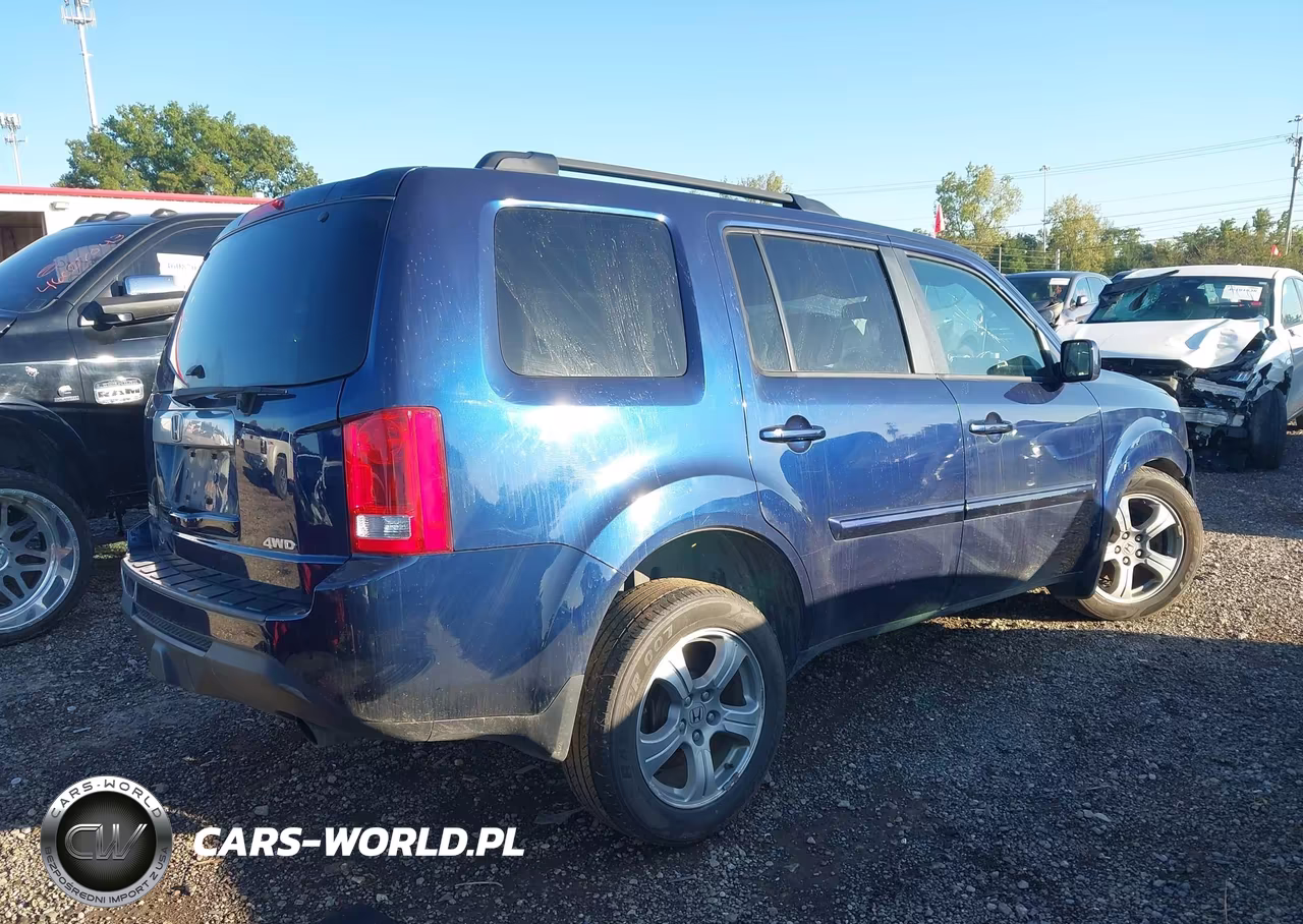 2014 Honda Pilot Ex-L VIN:5FNYF4H5XEB047599 - 4