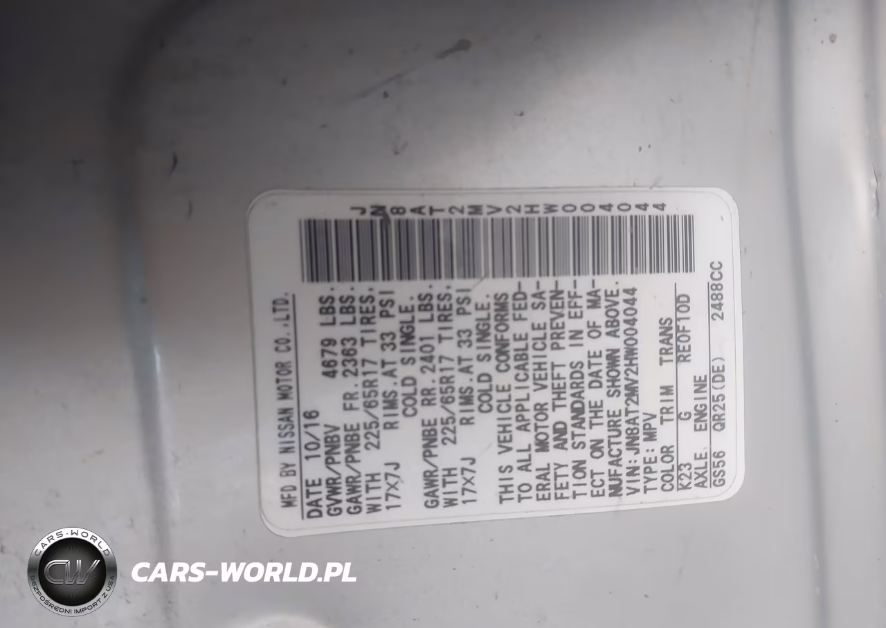 2017 Nissan Rogue S VIN:JN8AT2MV2HW004044 - 9