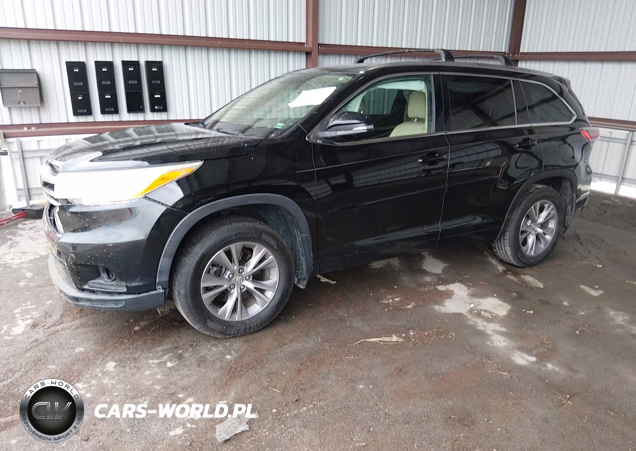 2014 Toyota Highlander Xle V6 VIN:5TDJKRFH1ES030208 - 2