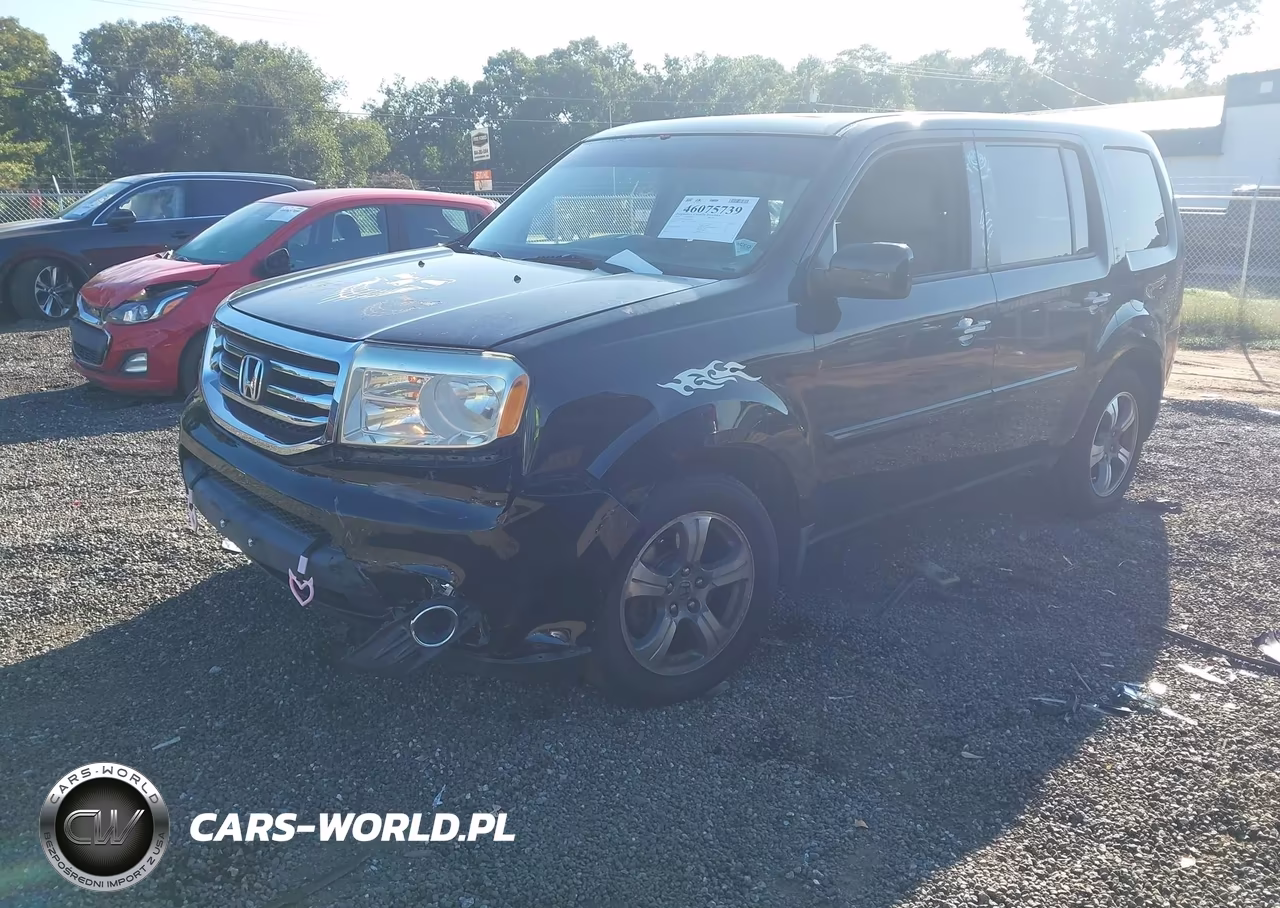 2015 Honda Pilot Se VIN:5FNYF4H35FB066206 - 2