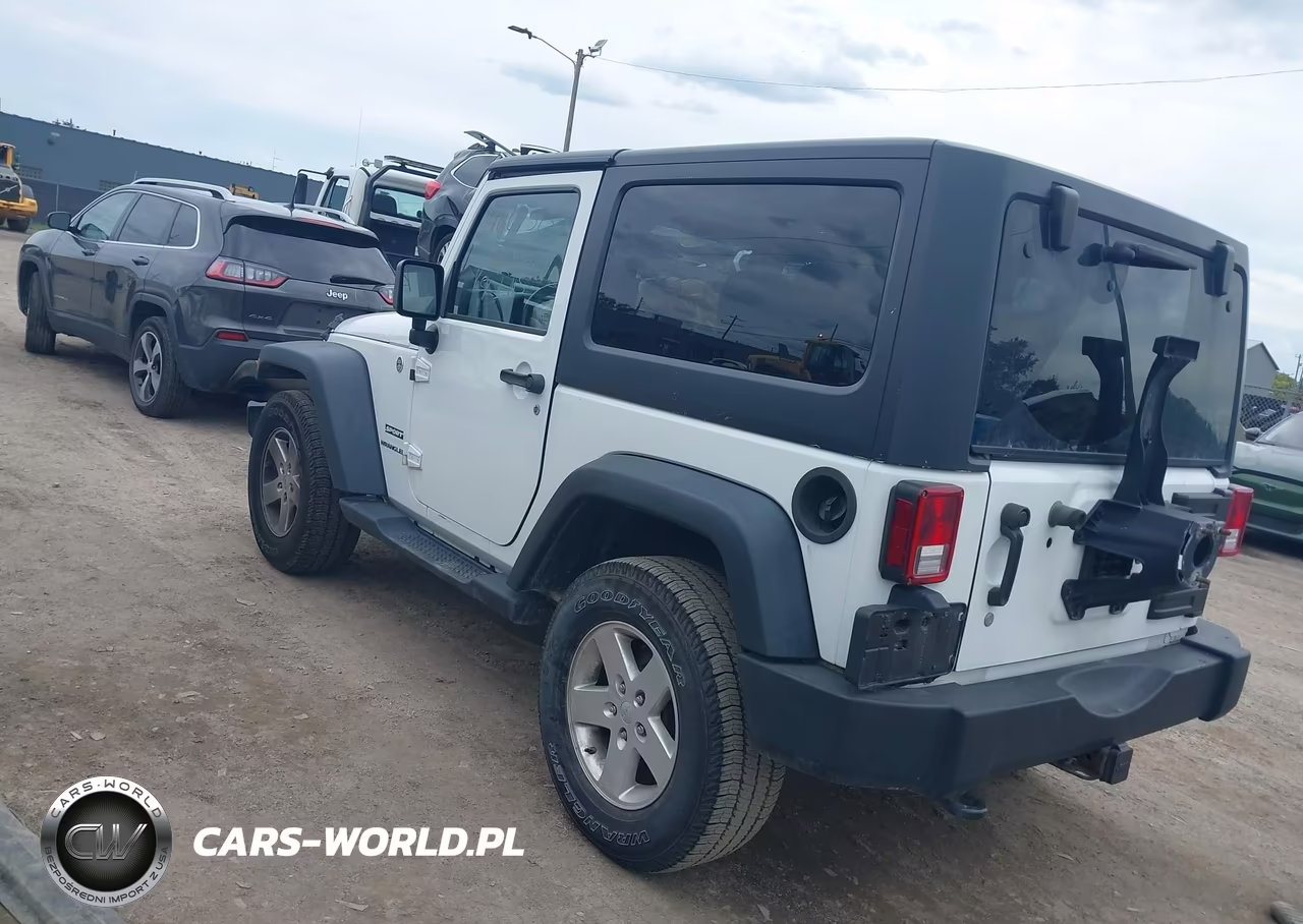 2014 Jeep Wrangler Sport VIN:1C4GJWAG8EL206750 - 3
