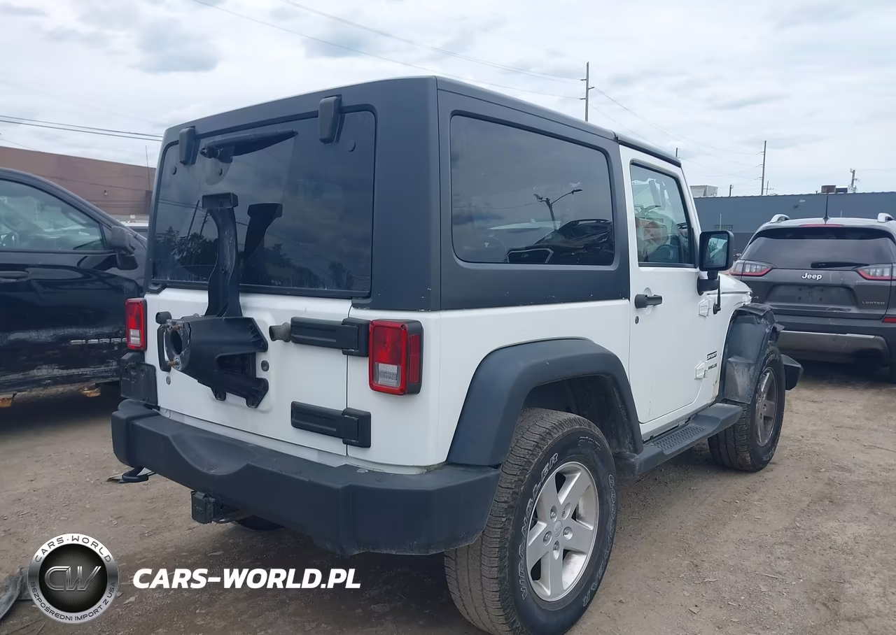 2014 Jeep Wrangler Sport VIN:1C4GJWAG8EL206750 - 4