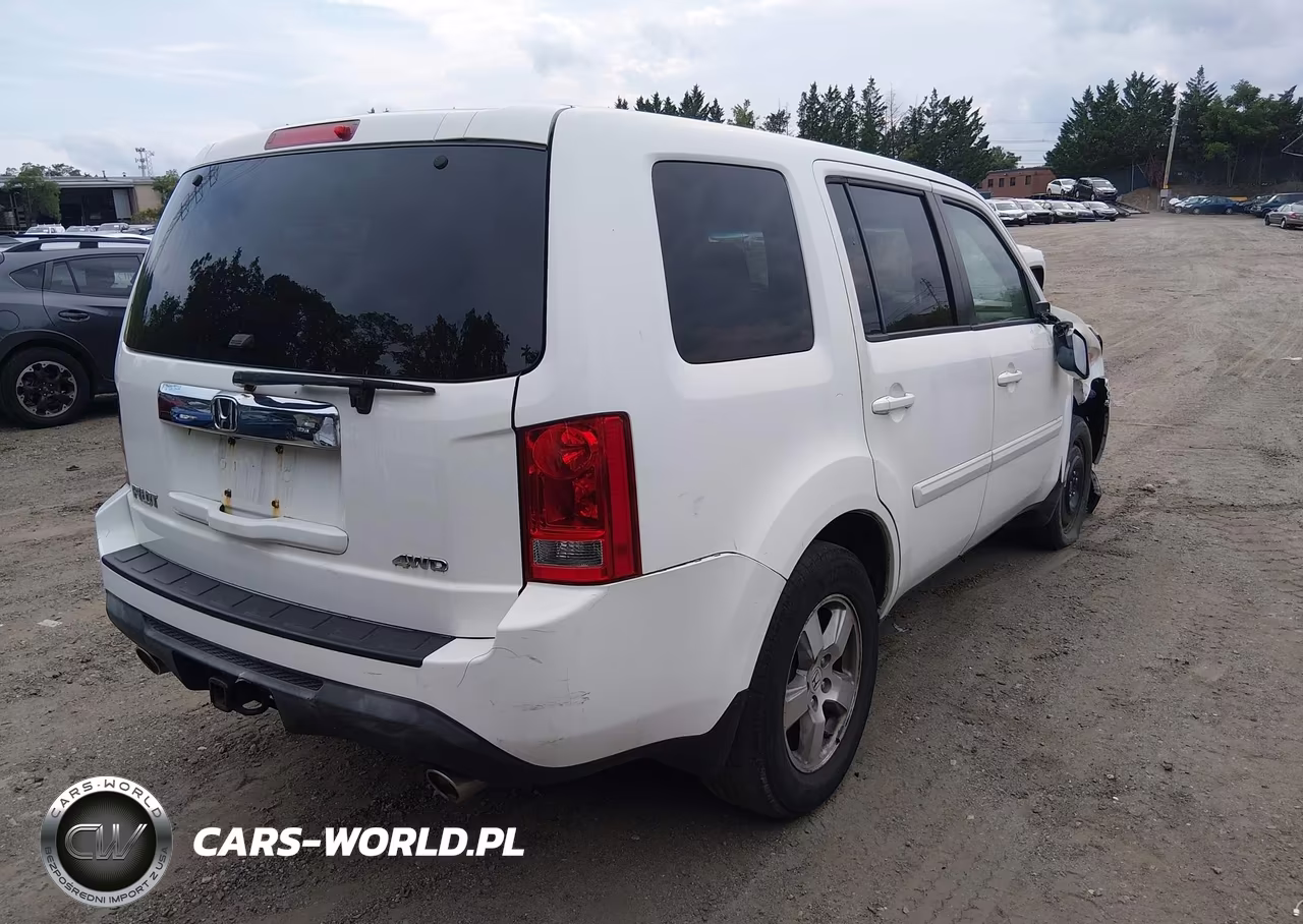2012 Honda Pilot Ex-L VIN:5FNYF4H5XCB025647 - 4