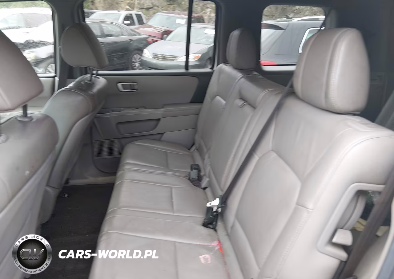 2012 Honda Pilot Ex-L VIN:5FNYF4H5XCB025647 - 8