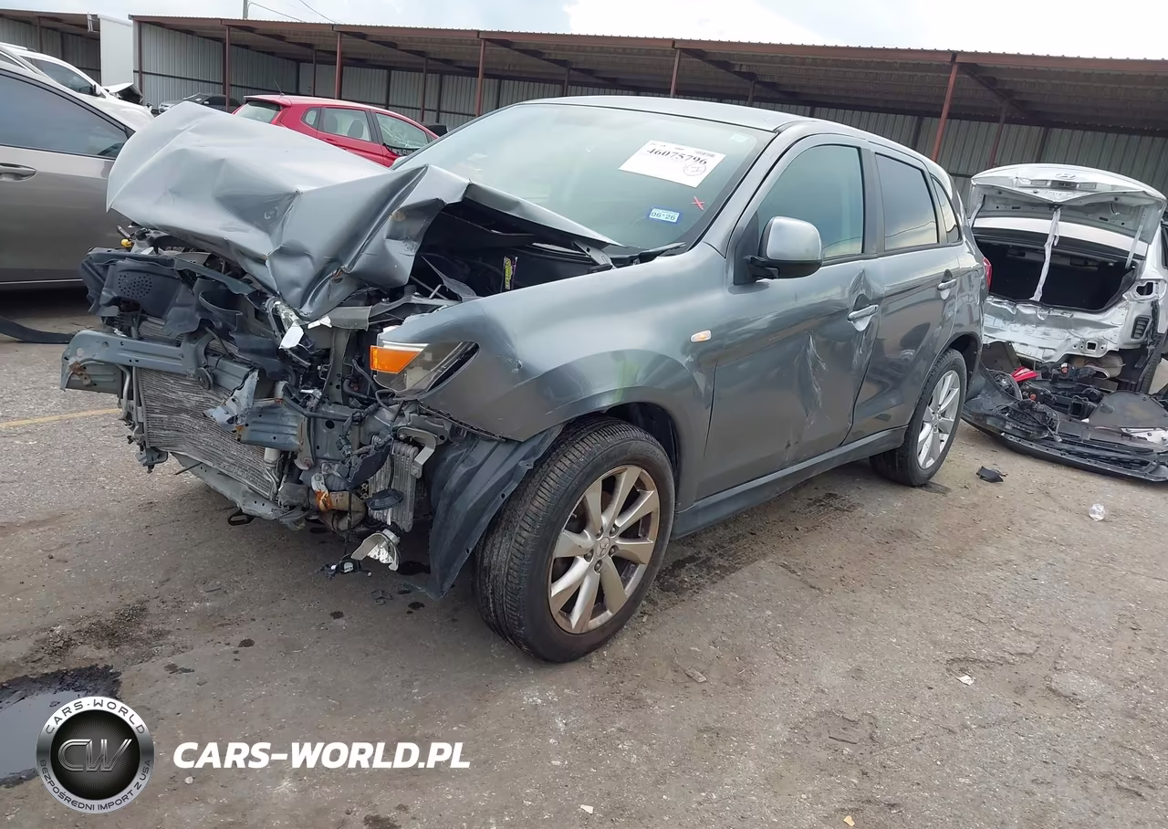 2015 Mitsubishi Outlander Sport Es VIN:4A4AP3AW5FE046710 - 2