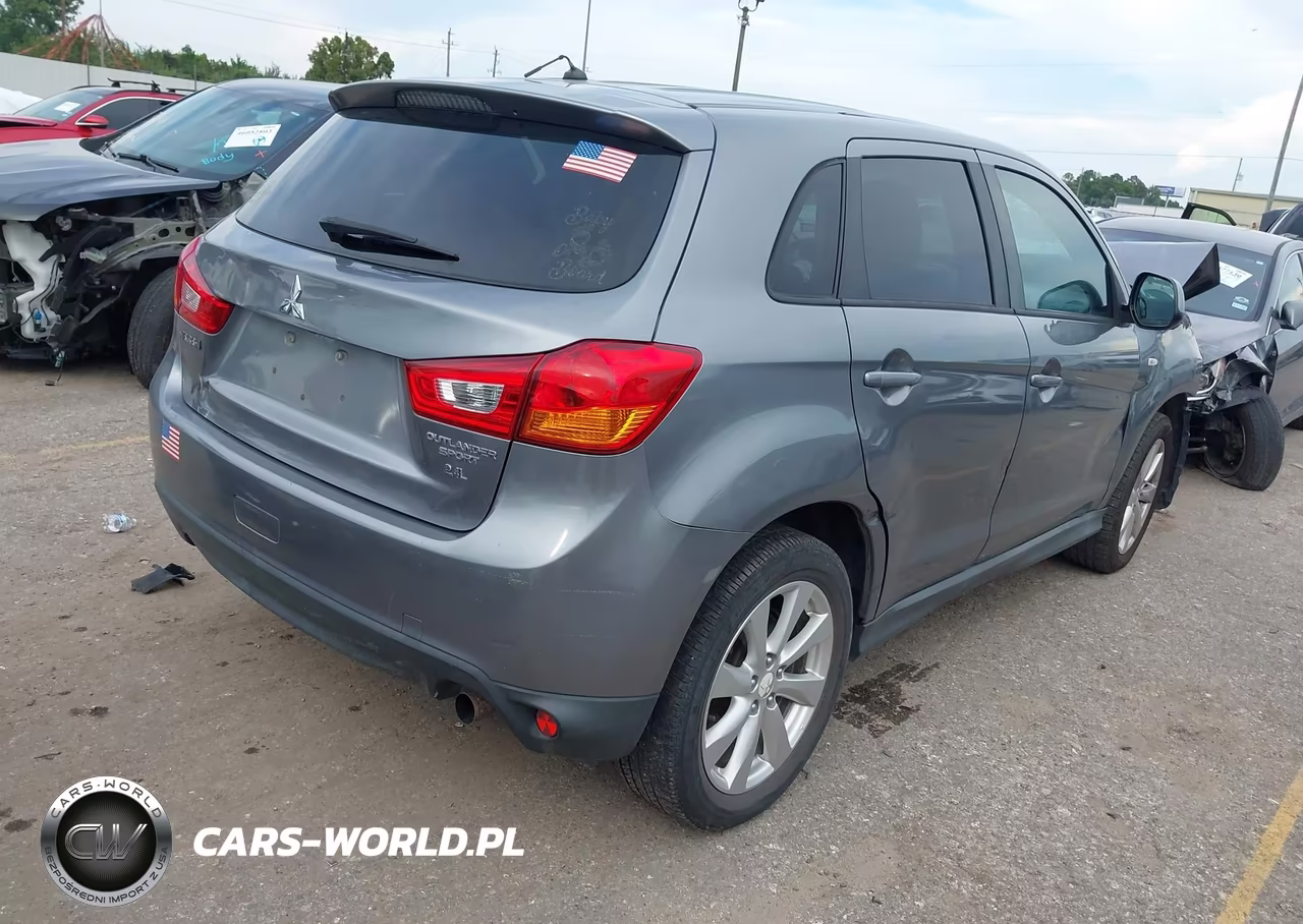 2015 Mitsubishi Outlander Sport Es VIN:4A4AP3AW5FE046710 - 4