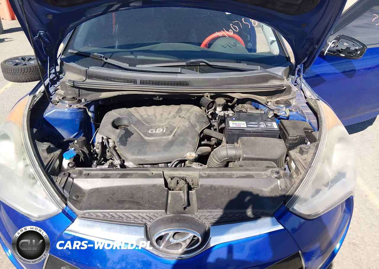 2012 Hyundai Veloster Base W-Black VIN:KMHTC6AD6CU052797 - 10