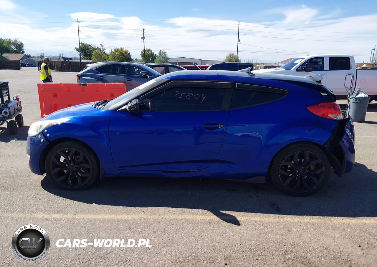 2012 Hyundai Veloster Base W-Black VIN:KMHTC6AD6CU052797 - 15