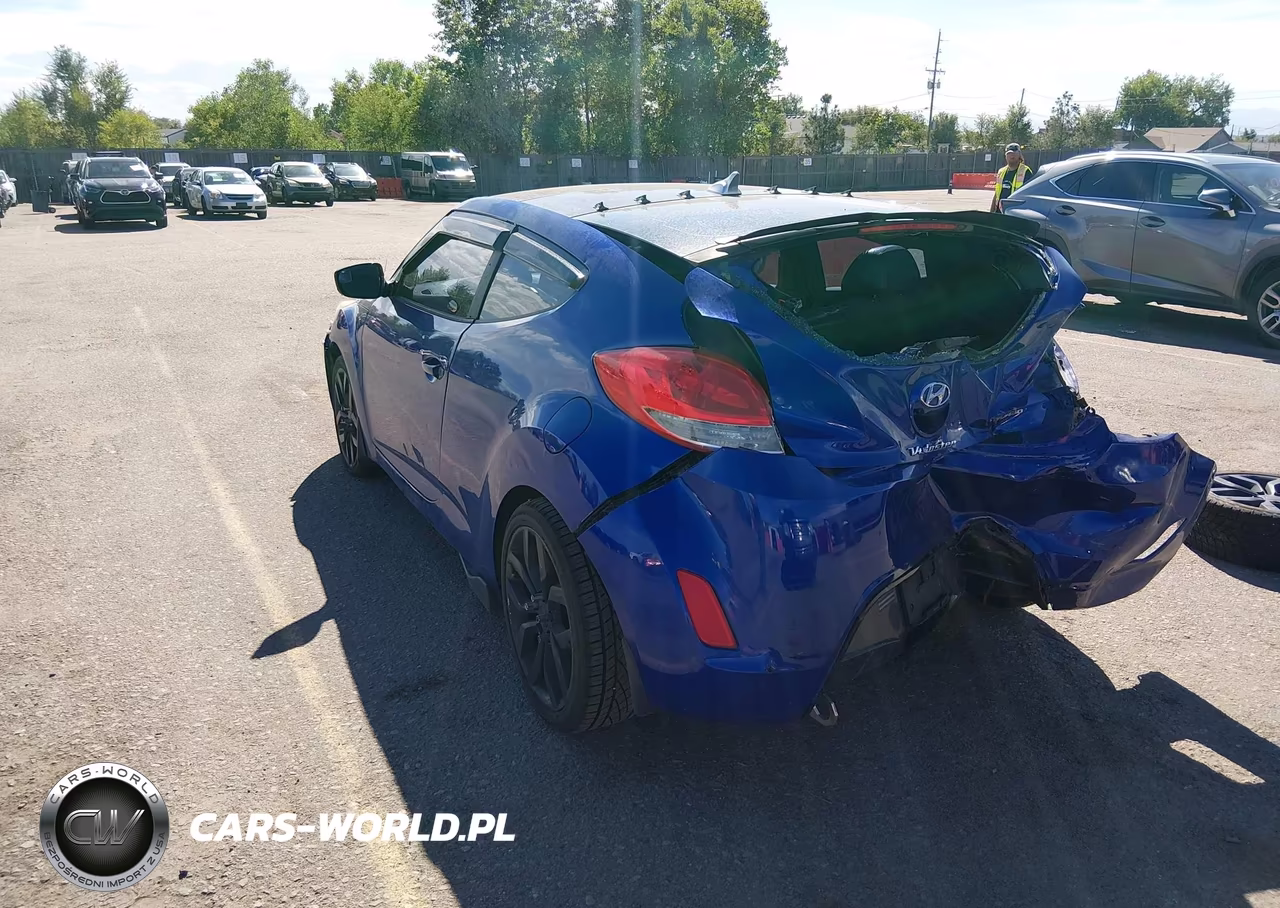 2012 Hyundai Veloster Base W-Black VIN:KMHTC6AD6CU052797 - 3